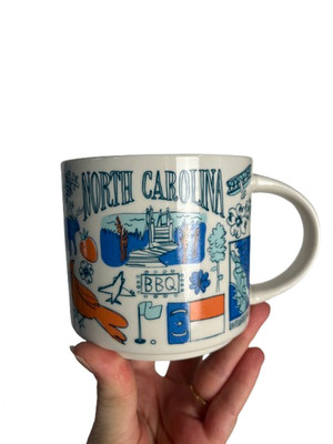 STARBUCKS Been There Serie NORTH CAROLINA große TASSE