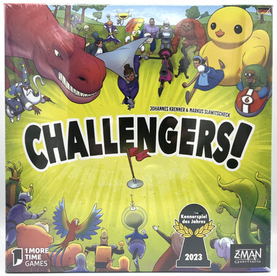 Challengers 1-8 Spieler Deckbuilding Kennerspiel Deutsch Z-Man Games 8+ Neu OVP