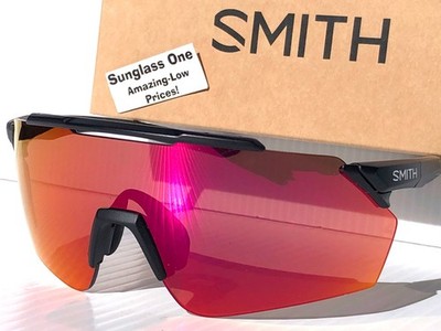 Smith Optics RUCKUS Matte Black ChromaPop Red Mirror & Low Light 2 Lens Sunglass