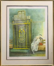 Itzhak Tordjman- Lithograph on Paper "Study"