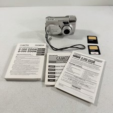 Olympus CAMEDIA Model D-550 Zoom 3.0MP 2.8X Zoom W/ 2 Memory Cards  Manuals