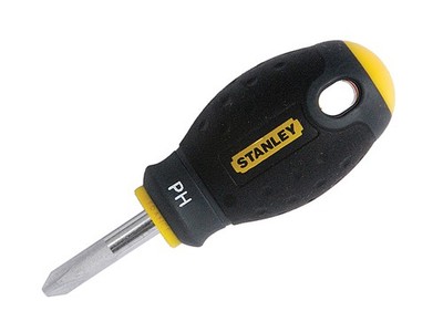 STANLEY  FatMax  Stubby Screwdriver Phillips Spitze PH1 x 30mm STA065406
