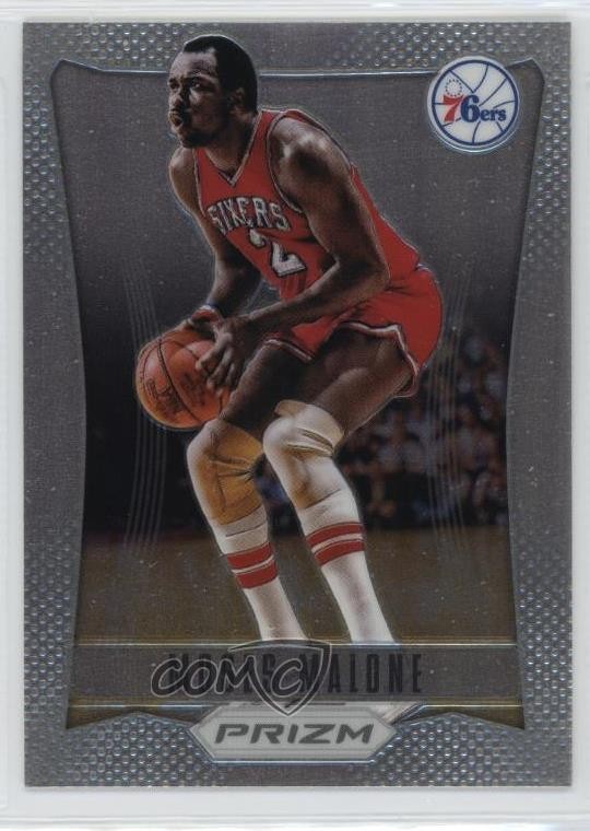 2012-13 Panini Prizm Silver Prizm Moses Malone #169 HOF