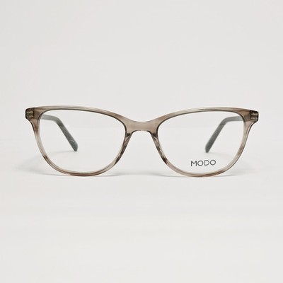 MODO 6540 Women's Handmade Oval / Cat Eye Glasses in Rose Brown Crystal | 50mm