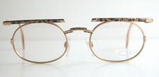 Cazal Vintage Eyeglasses - NOS - Model 273 - Col. 529 - Gold  Black, Orange
