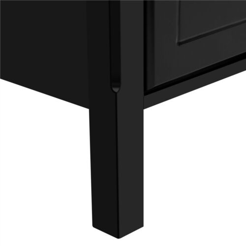 Nightstand with 3 Drawers Bedside Table w/ Storage & Solid Wood Legs for Bedroom - Picture 33 of 36