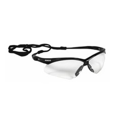 Jackson Nemesis Safety Glasses Black Clear Antifog - Box Of 12
