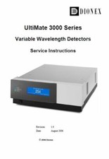  Dionex UltiMate Serie 3000 Rilevatori di Lunghezza d'Onda Variabile Istruzioni di Servizio