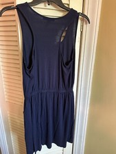 Forever 21 Women’s Mini Dress Sleeveless Navy Blue M. b13
