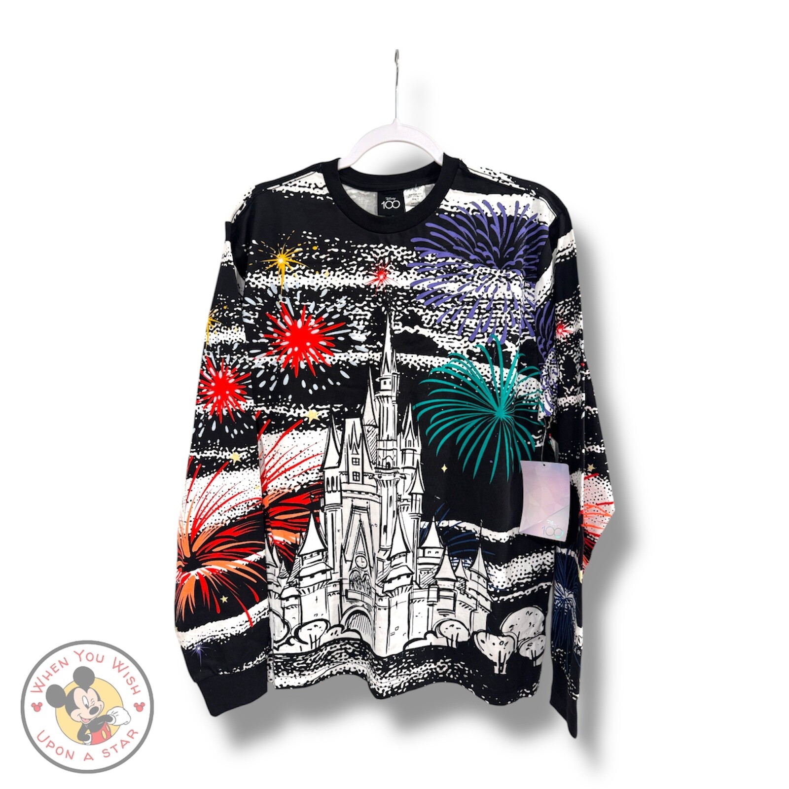Disney Parks 100th Anniversary Long Sleeve Size Medium