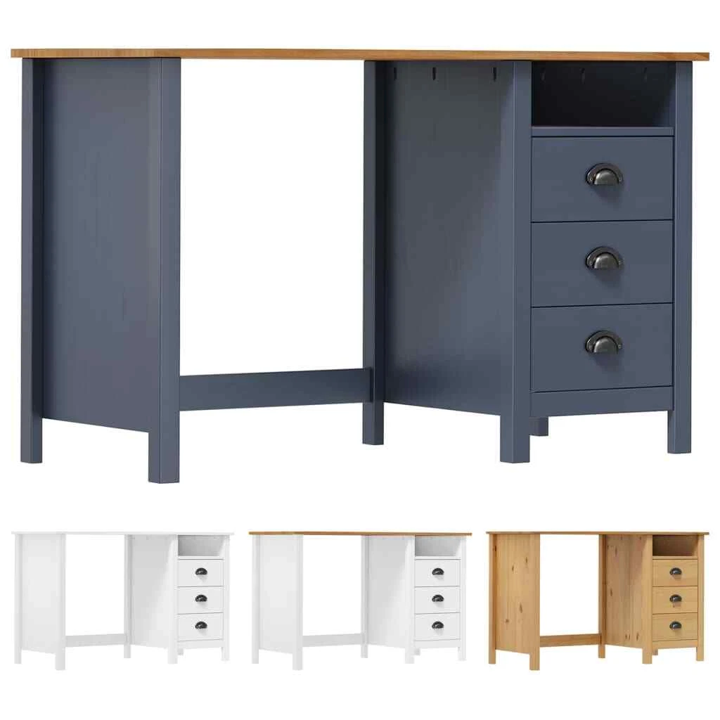 Ikea solid on sale wood desk