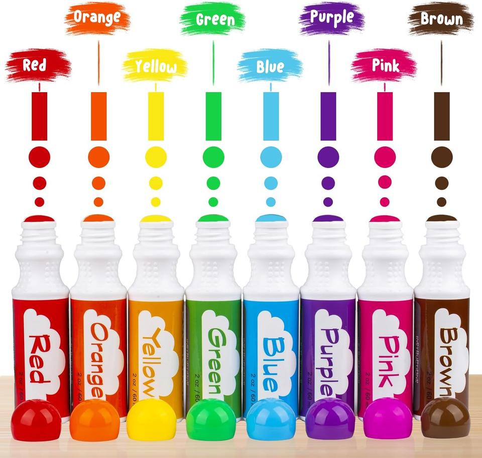 Dot Markers for Toddlers Kids Preschool, Bingo Daubers Washable Art