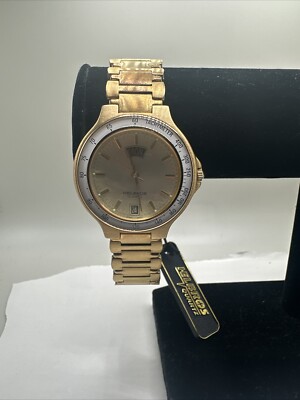 Vintage Stamped Helbros & Seiko Watch Y143A Reference 87891 NOS 1991 Tachymeter