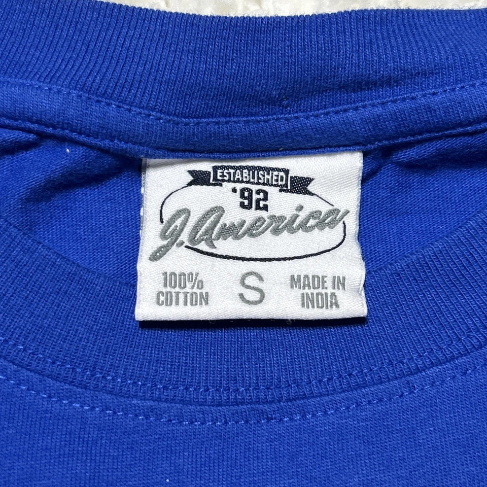 SeaWorld Shirt Mens Small Blue White Oversized Fit Longsleeve Amusement Park - Image 3 of 4