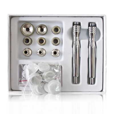 Diamantdermabrasion 9 Aufsätze inkl. 3 Handstücke und Filter/ Set Micro