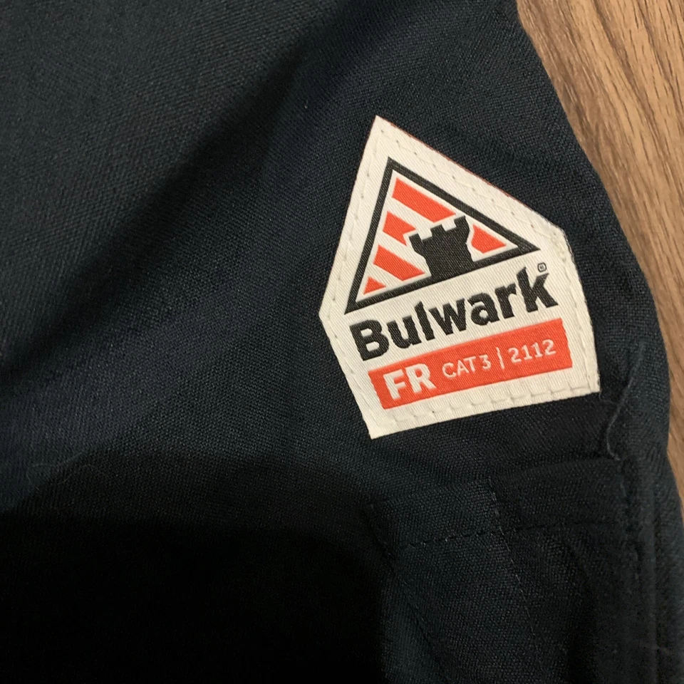 BULWARK FR Navy Blue Jacket Cat 3 Coat Size L NWT  New - Image 2 of 4
