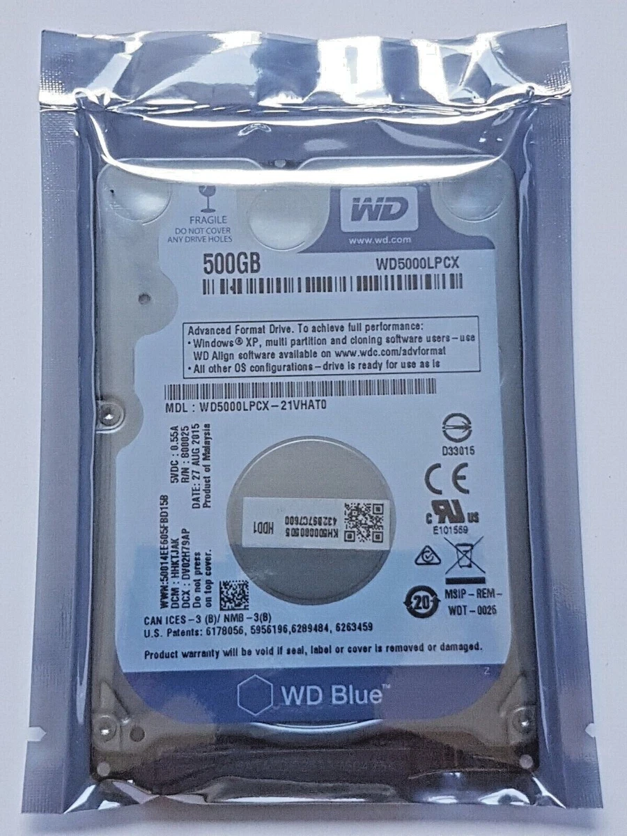 Western digital best sale wd5000lpcx