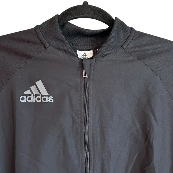 adidas Youth CONDIVO 16 SOCCER ATHLETIC TRAINING BLACK Jacket SZ US Large NEW - Image 2 of 4