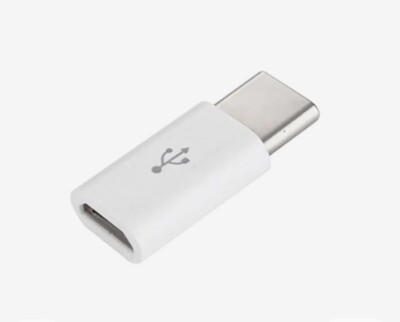 USB Adapter Micro USB auf USB C Typ-C Stecker USB 2.0 Typ B zu USB 3.1 Typ C