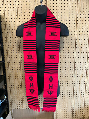 Phi Eta Psi Graduation Stole Stoll Sash Kente Cloth Hand Woven from Ghana |  eBay