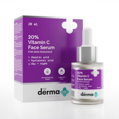 The Derma Co 20% Vitamin C Gesicht Serum Für Haut Strahlen 20ml