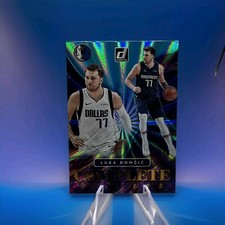 Luka Doncic 2021 Donruss #3 Complete Player Holo Teal Laser NBA Lakers Maverick 