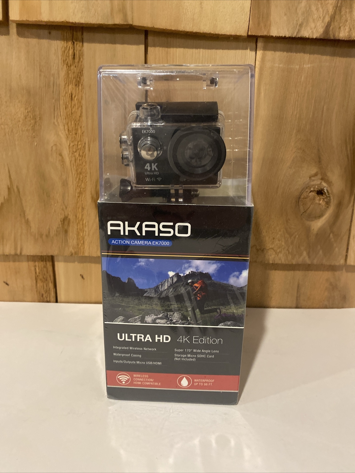 New Sealed AKASO action camera EK7000 ultra HD 4K edition Waterproof up