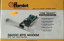 Modem Interno Interfaccia PCI Compatibe Windows Hamlet XV92PCIM