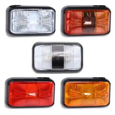 12V 24V Waterproof 2LED Car Truck Lorry side clearance marker Trailer Light