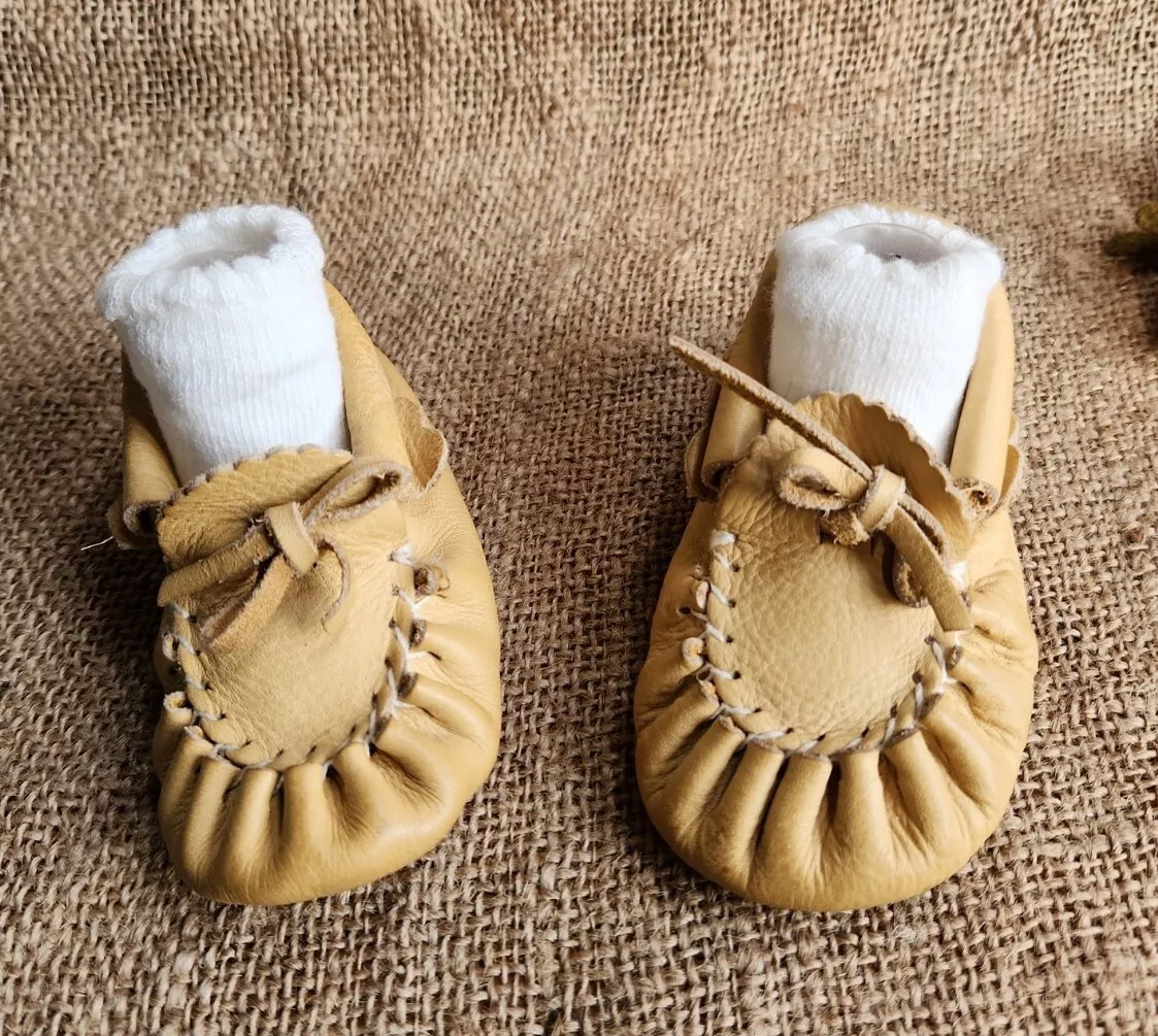 Handmade clearance baby moccasins