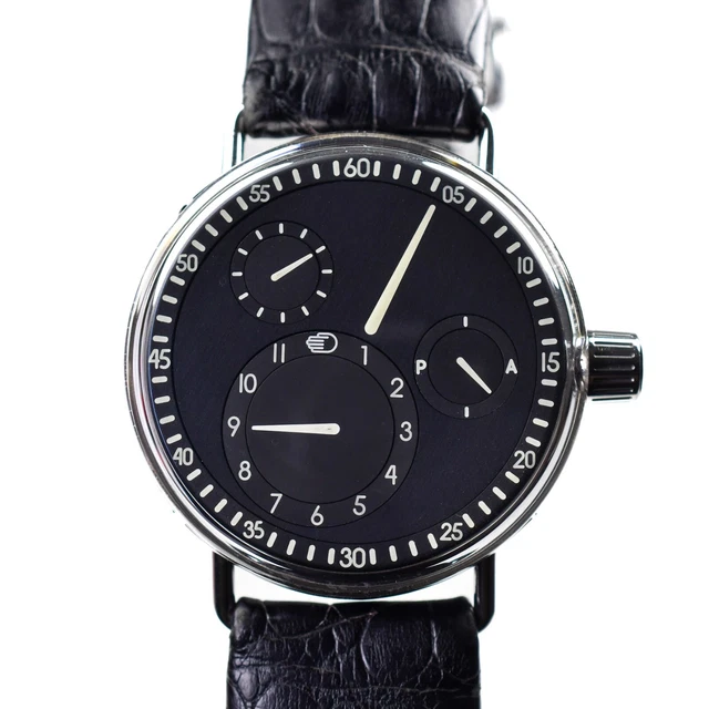 Ressence Type 1001 SeriesOne Limited 150 42mm Full Set AM/PM Orbital Black Dial