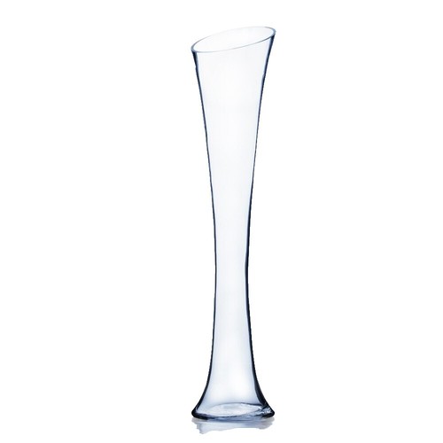 Set of 4 Large Clear Glass Vase Lot 9