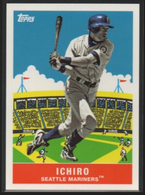 Ichiro Suzuki 2007 Topps Flashback Fridays #FF16 Seattle Mariners Hall of Fame 1