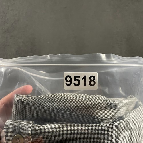 Zanella Hose Herren 35 (passt 34x33) grau kariert Todd Straight Fit Hose Wolle - Bild 12 von 12