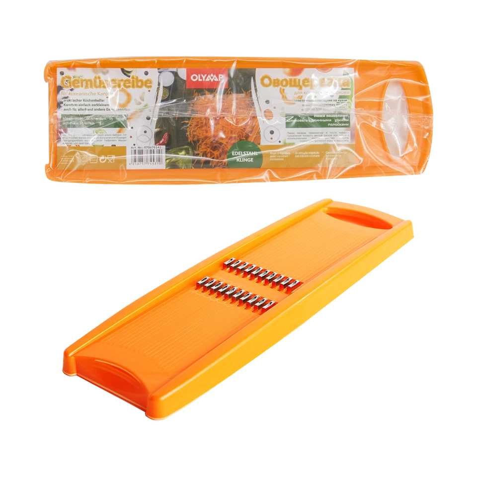 Karottenreibe Hobel Gemüsehobel Gemüsereibe 2-3 mm Корейка Терка Овощерезка 