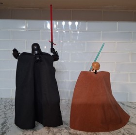 LEGO Star Wars Buildable Obi-Wan Kenobi & Kylo Ren Figure | As-is |