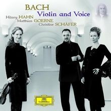Bach: Violin and Voice von Hilary Hahn, Goerne | CD | Zustand gut