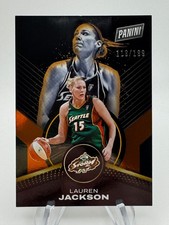 2025 WNBA Player of the Day LAUREN JACKSON Orange Prizm /199 #57 Seattle Storm