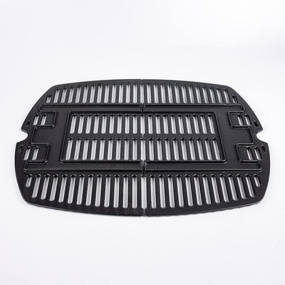 Grillrost Gusseisen Grill Ersatzteile Zubehör Passen für Weber Q200, Q220, Q