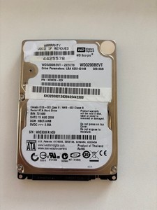 WD3200BEVT-22ZCT0 DCM: HBCTJANB THAILAND 2008