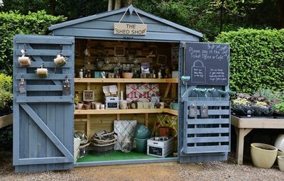 Photo 6x4 Riverhill Himalayan Garden: The Shed Shop selling gardening req c2017