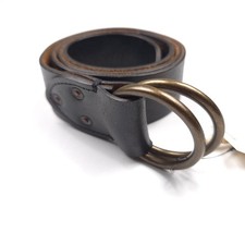 RRL Double RL Double O Ring Dark Brown Leathe...