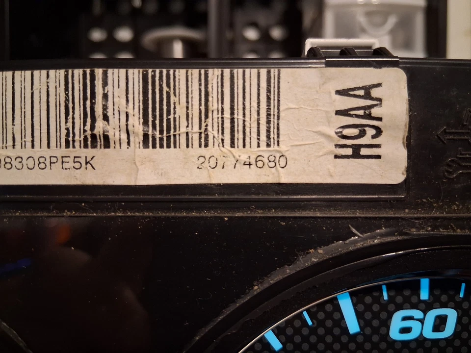 ✅ Cuadro de instrumentos velocímetro Silverado Sierra 09-13 Z71 206134 millas Foto 2 de 4