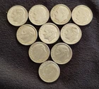 Silver 1964 D Roosevelt Dimes