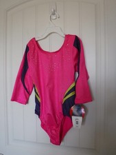 NWT Danskin Performance Girls L Quick Dry Leotard