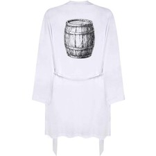 Kleiner Morgenmantel/Kleid "Holzfass" für Erwachsene (RO00110678)