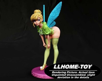 1/10 Fairy forest Resin 3D Print Model Unpainted Unassembled GK statue Figure