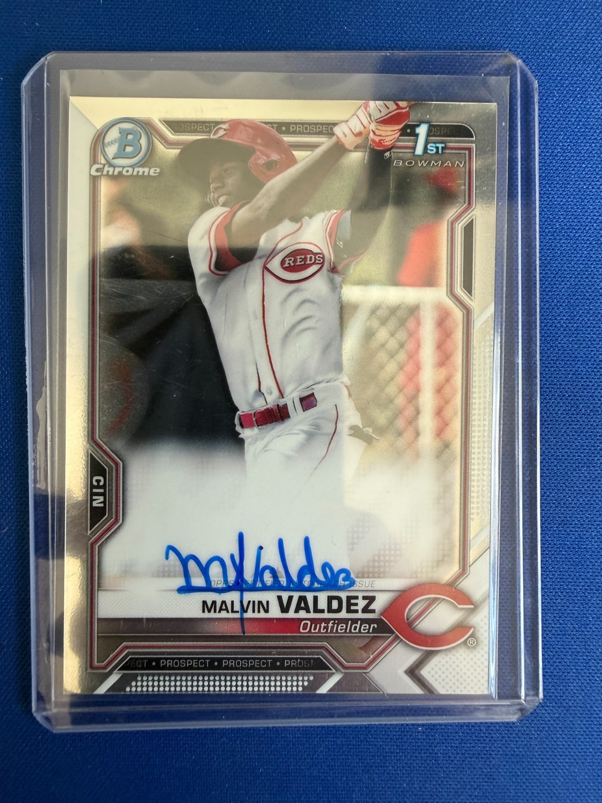 2021 Bowman Chrome Malvin Valdez #VPA-MV 1st Bowman Auto!