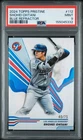SHOHEI OHTANI 2024 TOPPS PRISTINE 112 BLUE REFRACTOR  /75 🔥 COLOR MATCH PSA 9