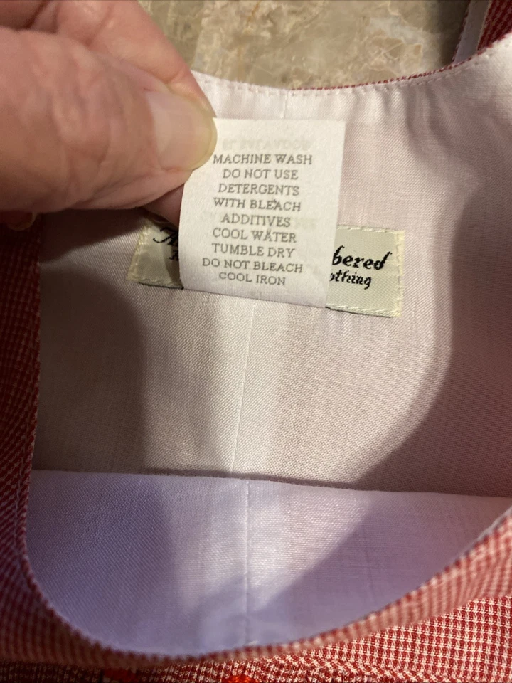 Novo com etiquetas Amanda Remembered Smocked Santa/Trees Jon/Shortall/Romper 4T - Imagem 4 de 4